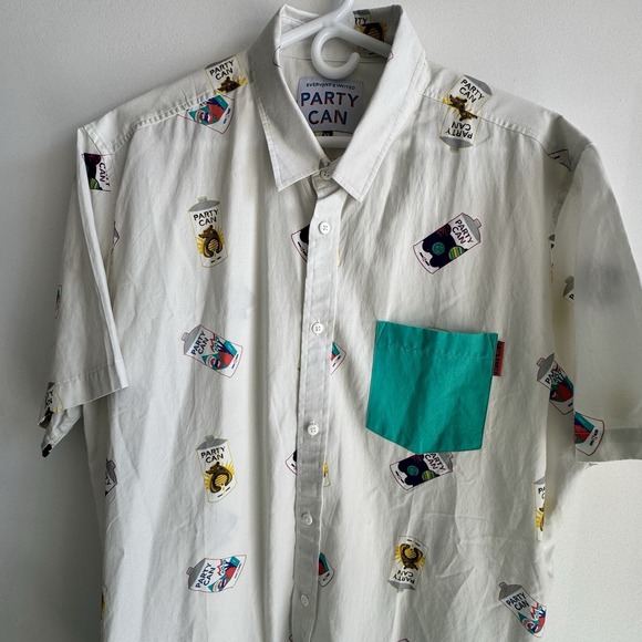 Party In‎ A Can Shirt Men's Size XL-Rare - Picture 8 of 11